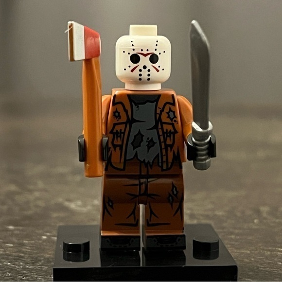 1pc Custom Jason Voorhees Friday the 13th Building Block Minifigures Toys Horror - Picture 6 of 7